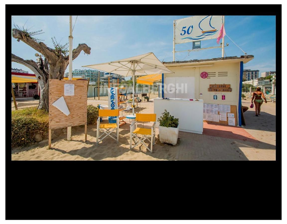Hotel Silvana Beach Rimini Eksteriør billede